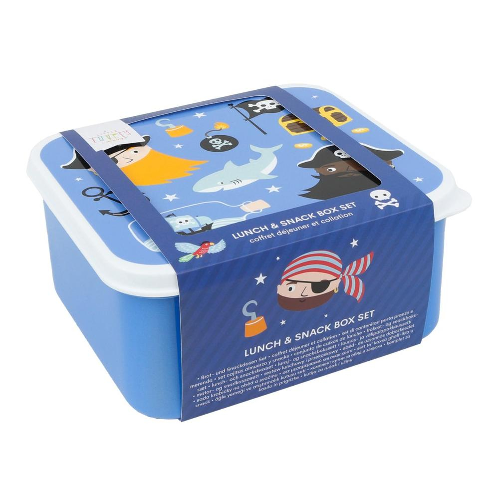Φαγητοδοχεία (Σετ 4Τμχ) Α Little Lovely Company Pirates Sbsepi80 Home Παιδικά Είδη Φαγητού & Αξεσουάρ Σερβιρίσματος Spitishop