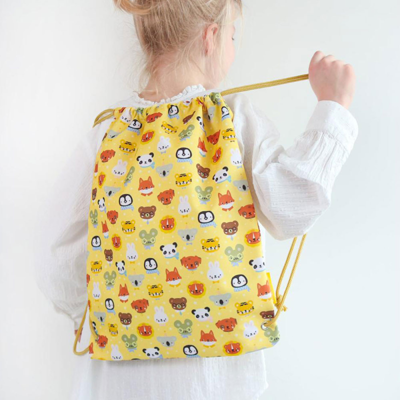 Παιδική Τσάντα Πουγκί (32x42) Α Little Lovely Company Animal Friends DRAFYE02