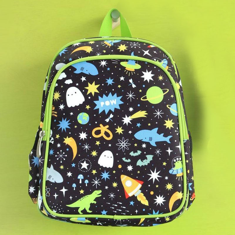 Σχολική Τσάντα Νηπιαγωγείου Με Ισοθερμική Θήκη (27x19x32) Α Little Lovely Company Galaxy BPGABL75