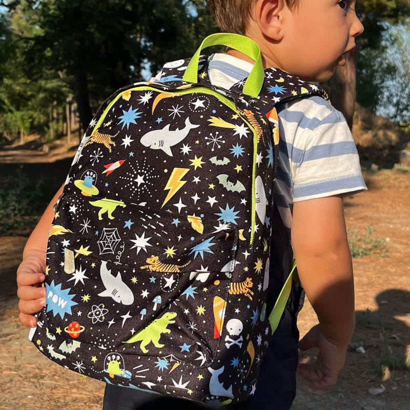 Σχολική Τσάντα Νηπιαγωγείου (23.5x10x30) Α Little Lovely Company Galaxy BPGABL78