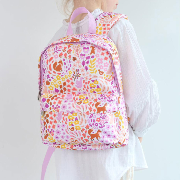 Σχολική Τσάντα Νηπιαγωγείου (23.5x10x30) Α Little Lovely Company Flower Garden BPFGMU87