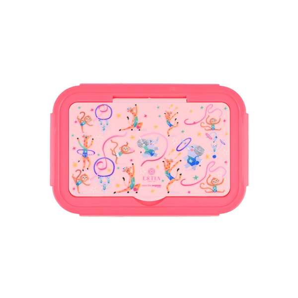 Φαγητοδοχείο Με Χωρίσματα & Κουτάλι & Πιρούνι & Μαχαίρι (Σετ) Estia Save The Aegean Wild Stunts 01-33675