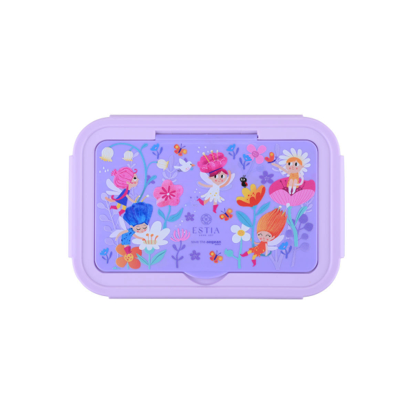 Φαγητοδοχείο Με Χωρίσματα & Κουτάλι & Πιρούνι & Μαχαίρι (Σετ) Estia Save The Aegean Fairy Tales 01-34337