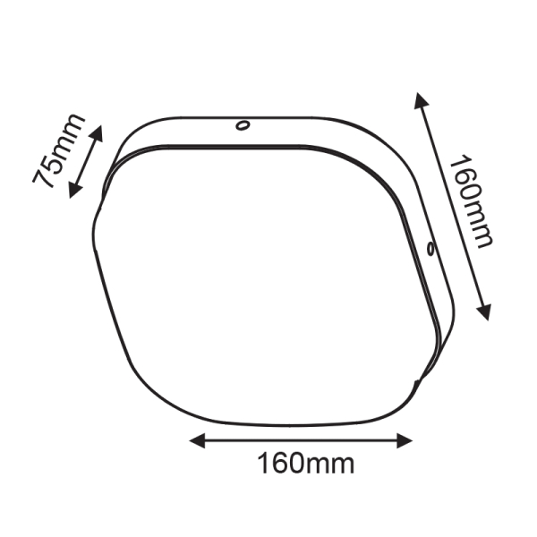 Απλίκα LED Εξωτερικού Χώρου Aca Fabio LG3861G