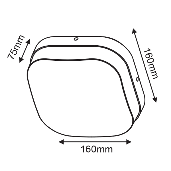Απλίκα LED Εξωτερικού Χώρου Aca Fabio LG3862G