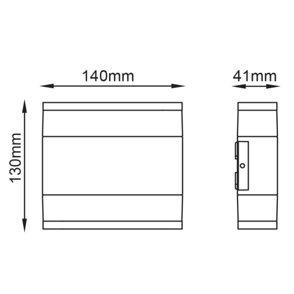 Απλίκα LED Εξωτερικού Χώρου Aca Itri LG5381