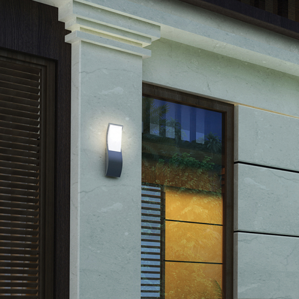 Απλίκα LED Εξωτερικού Χώρου Aca Carvo LG9305G