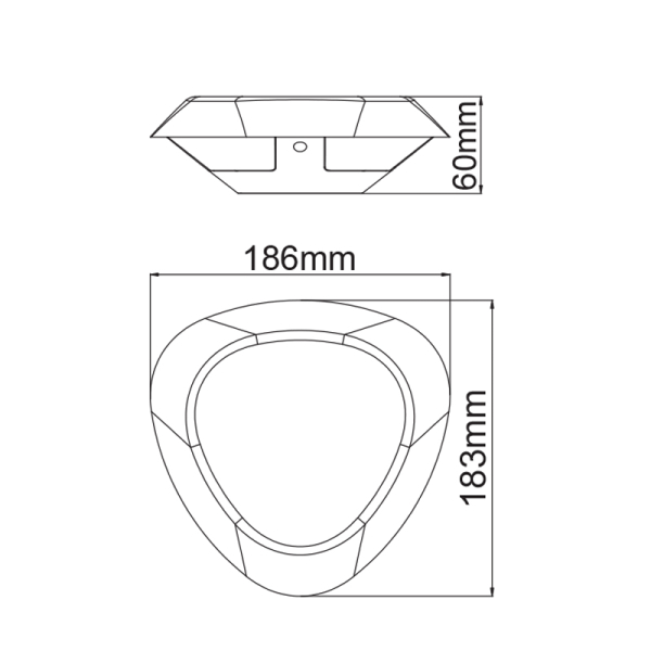 Απλίκα LED Εξωτερικού Χώρου Aca Berka LG3804G