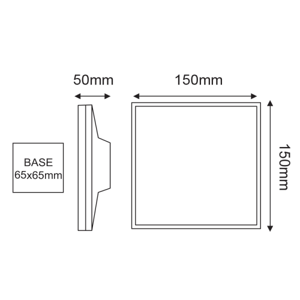 Απλίκα LED Εξωτερικού Χώρου Aca Polla-S LG2802G