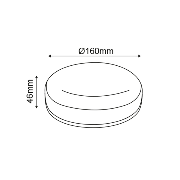 Απλίκα LED Εξωτερικού Χώρου Aca MADA1260