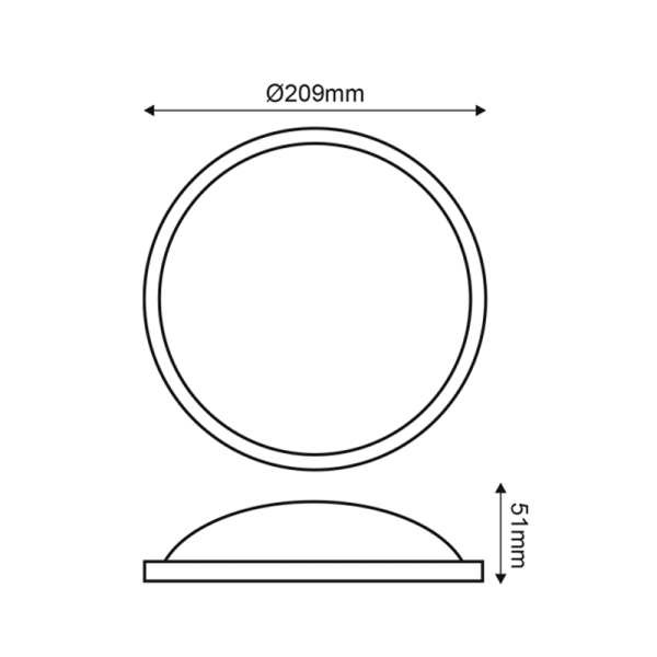 Απλίκα LED Εξωτερικού Χώρου Aca DARIA2040W White