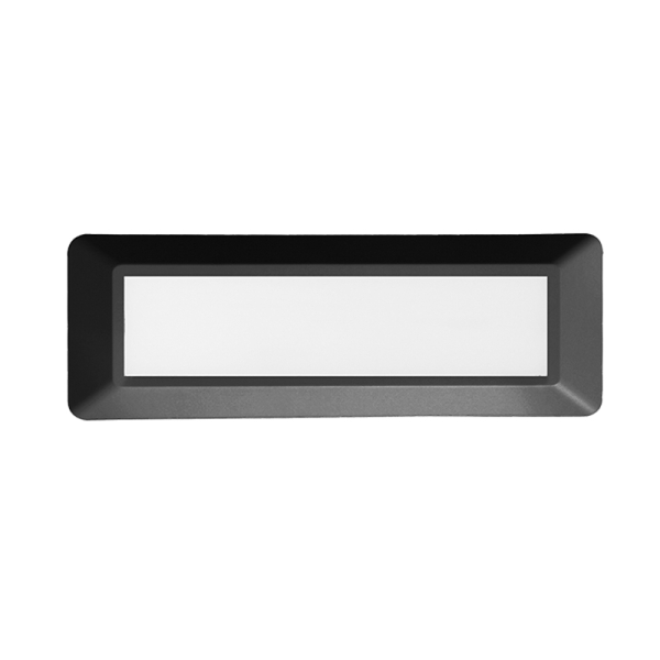 Απλίκα LED Εξωτερικού Χώρου Aca SLIM31NDG D.Grey