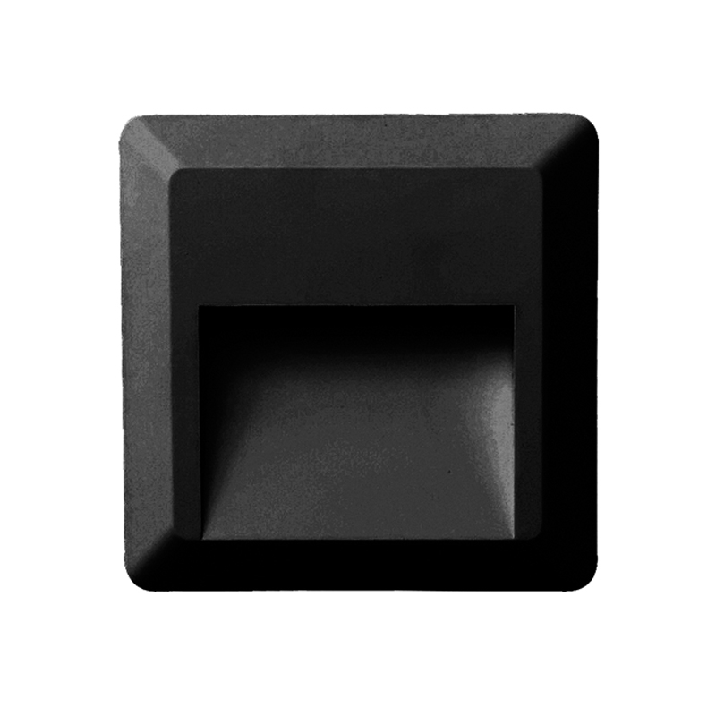 Απλίκα LED Εξωτερικού Χώρου Aca SLIM52NB Black