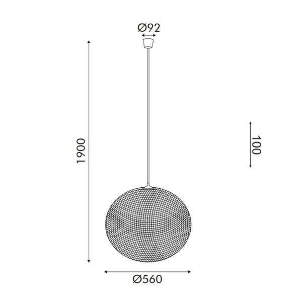 Φωτιστικό Οροφής Μονόφωτο Aca Symi HX477P Natural