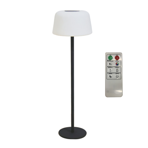 Ηλιακό Φωτιστικό Δαπέδου RGBW Με Τηλεχειριστήριο (Φ30x150) Aca FLOD3015RGBW