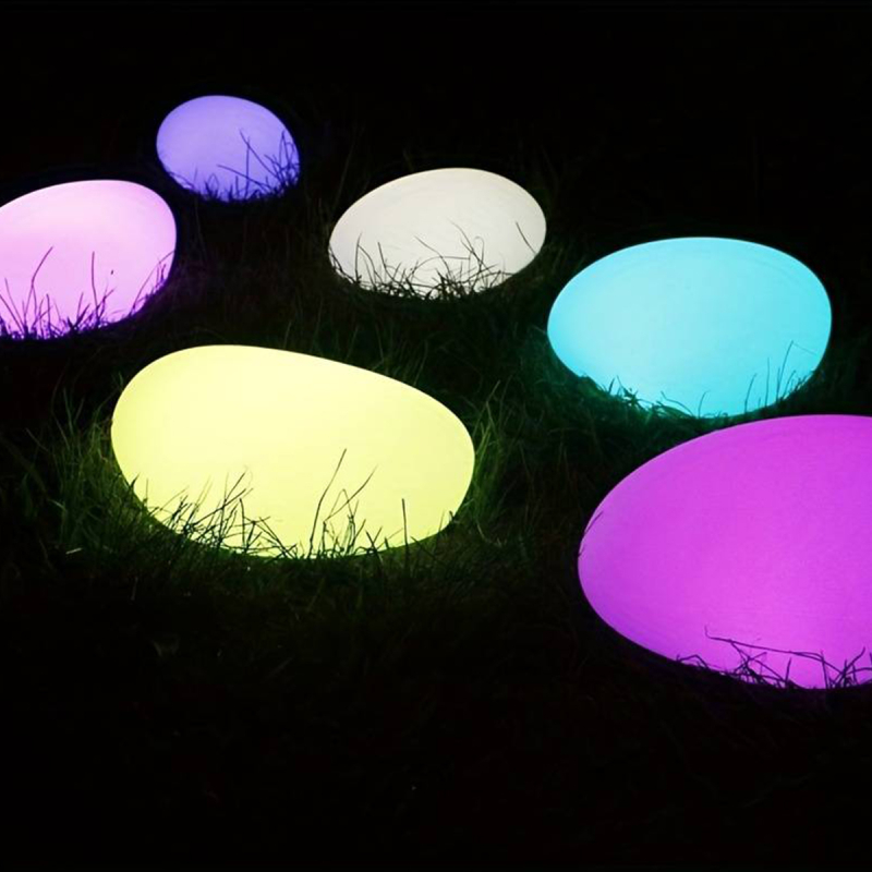 Ηλιακό Φωτιστικό Καρφωτό RGBW Με Τηλεχειριστήριο (26x20x14) Aca NOST2620RGBW