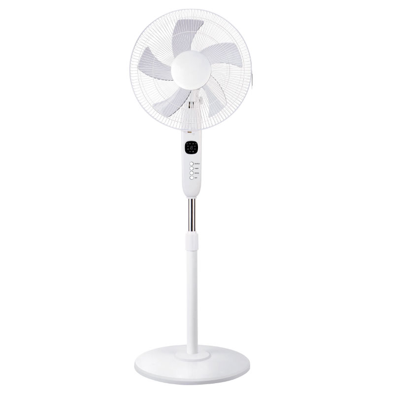 Ανεμιστήρας Δαπέδου Με Ορθοστάτη & Τηλεχειριστήριο 55W Aca White FANSFPW10R