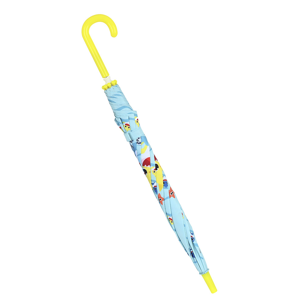 Ομπρέλα Βροχής Αυτόματη Μπαστούνι (Φ43X76) Safta Baby Shark Beach Day 312160119 Home Παιδικά Αξεσουάρ Spitishop