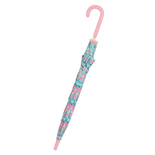 Ομπρέλα Βροχής Αυτόματη Μπαστούνι (Φ48) Safta Mint Paradise 312336119