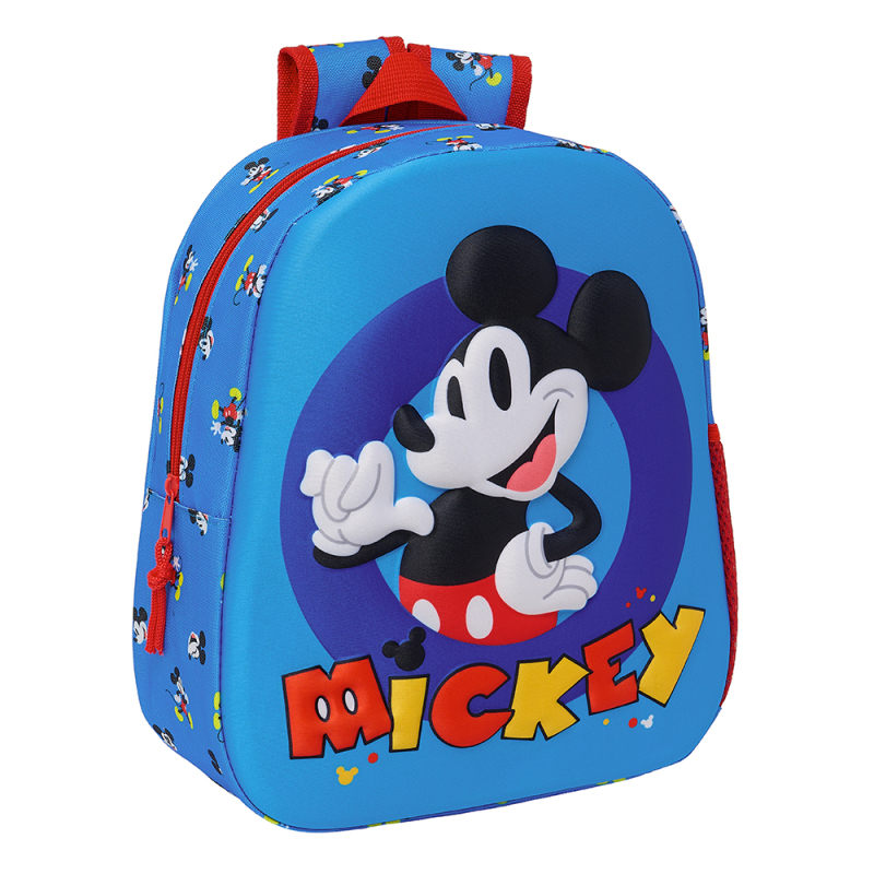 Σχολική Τσάντα Νηπιαγωγείου (27x10x33) Safta 3D Mickey Mouse 622450890
