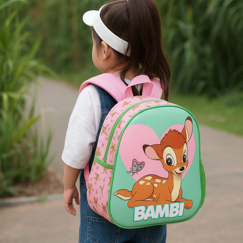 Σχολική Τσάντα Νηπιαγωγείου (27x10x33) Safta 3D Bambi 622457890