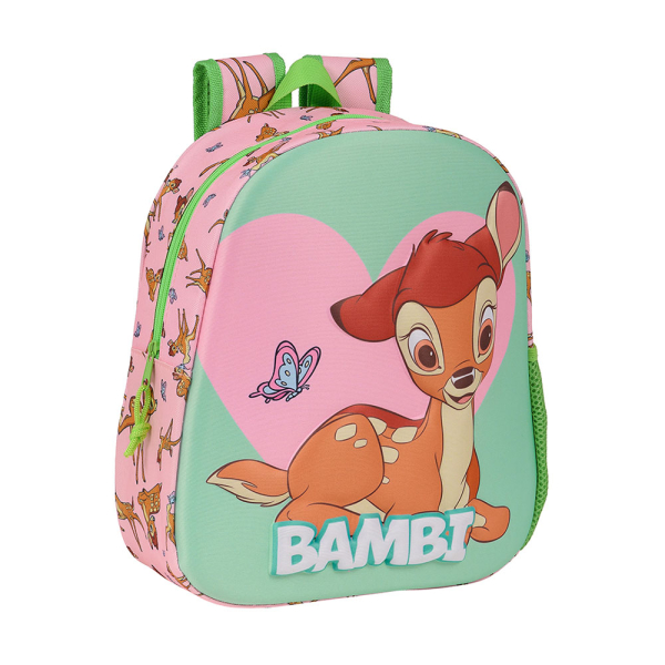 Σχολική Τσάντα Νηπιαγωγείου (27x10x33) Safta 3D Bambi 622457890