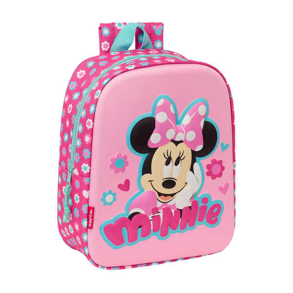 Σχολική Τσάντα Νηπιαγωγείου (22x10x27) Safta 3D Minnie House 622451011