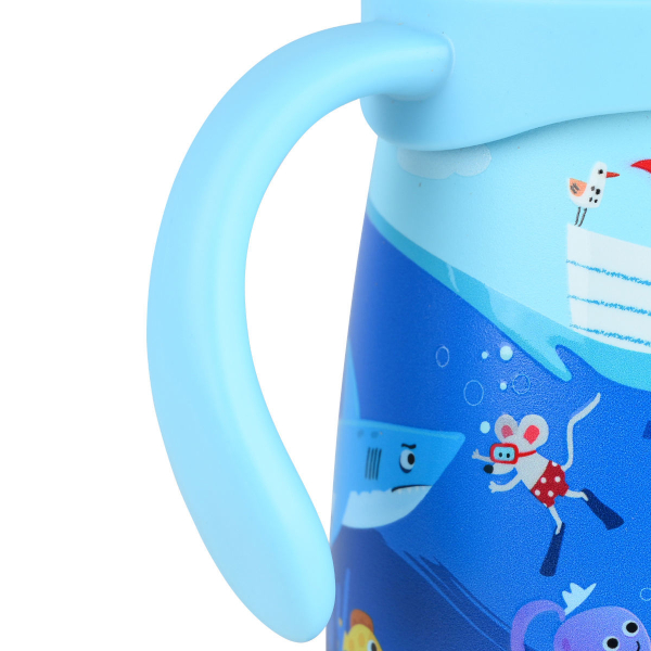 Παγούρι - Θερμός 300ml Με Καλαμάκι Estia Save The Aegean Ocean Play 01-33170