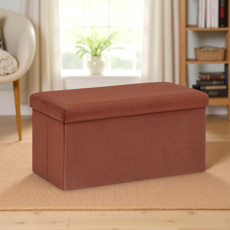 Ταμπουρέ Με Αποθηκευτικό Χώρο (76x38x38) A-S Tess Amber 156911I