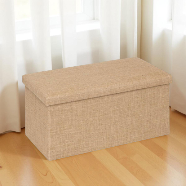 Ταμπουρέ Με Αποθηκευτικό Χώρο (76x38x38) F-V Folding Pouffe 205555