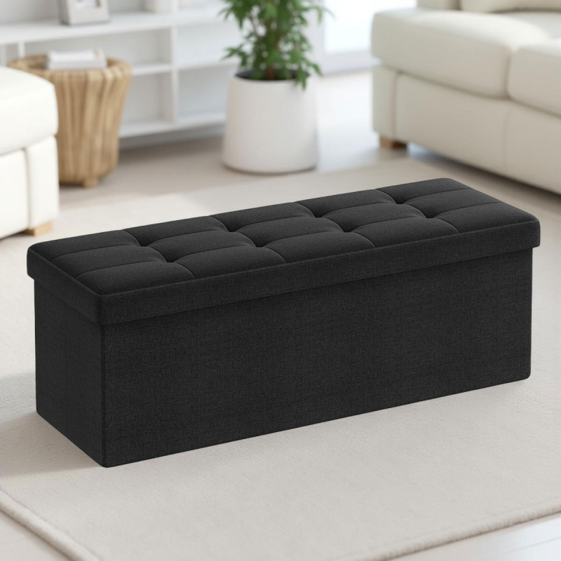 Ταμπουρέ Με Αποθηκευτικό Χώρο (110x38x38) Songmics LSF077B01V1