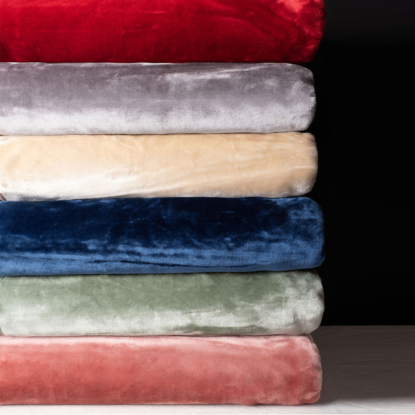 Κουβέρτα Βελουτέ Υπέρδιπλη (220x240) Silk Fashion Velour
