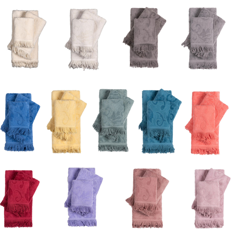 Πετσέτα Προσώπου (50x100) Silk Fashion Alicia 520gsm