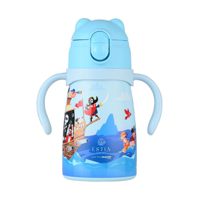 Παγούρι - Θερμός 300ml Με Καλαμάκι Estia Save The Aegean Treasure Quest 01-33200