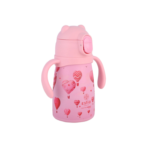 Παγούρι - Θερμός 300ml Με Καλαμάκι Estia Save The Aegean Love Ascend 01-33231