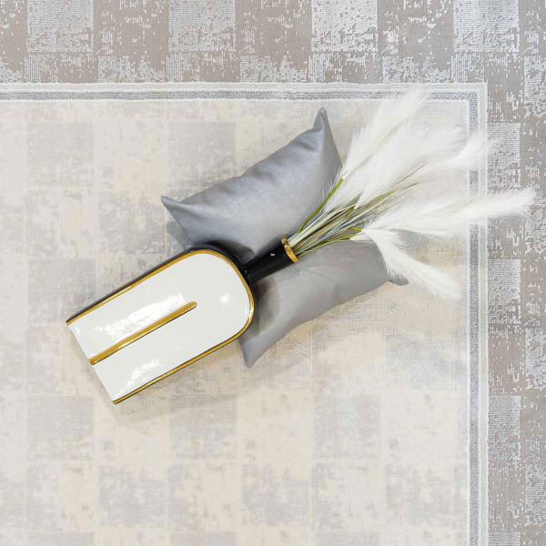 Χαλί (160x230) Ezzo Carlota E700B2A Light Grey