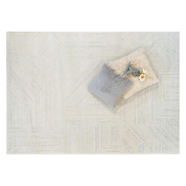 Χαλί Διαδρόμου (80x200) Ezzo Carlota E703A2A Cream