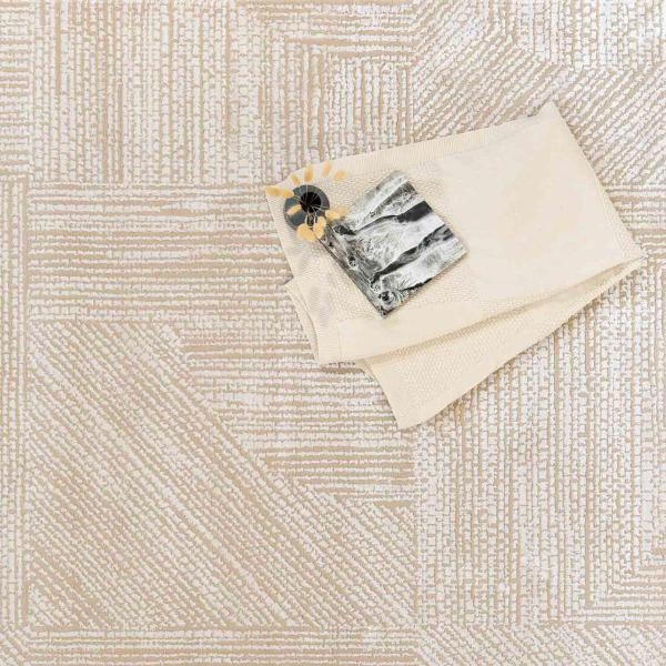Χαλί (200x290) Ezzo Carlota E703B1W Beige