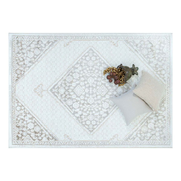 Χαλί Διαδρόμου (80x200) Ezzo Veneto D309A1W Cream