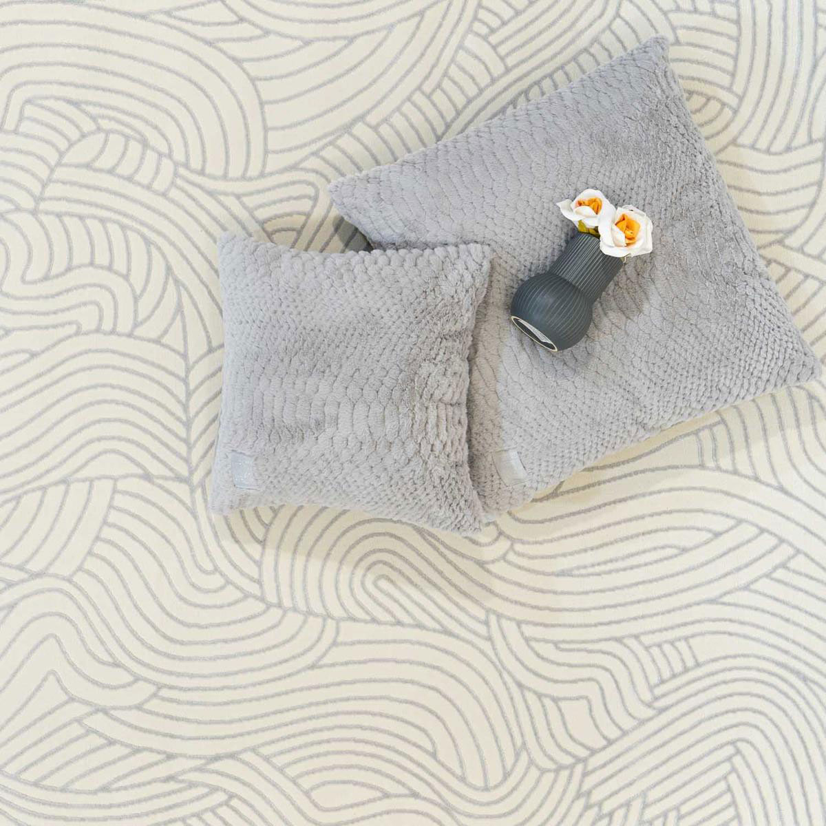 Χαλί (200X250) Ezzo Carolina E679B2A Cream Home Χαλιά Σαλονιού Spitishop
