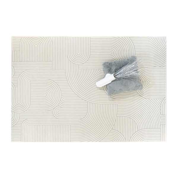 Χαλί Διαδρόμου (80x150) Ezzo Carolina E682B2A Light Grey