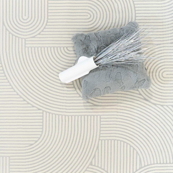 Χαλί (200x250) Ezzo Carolina E682B2A Light Grey