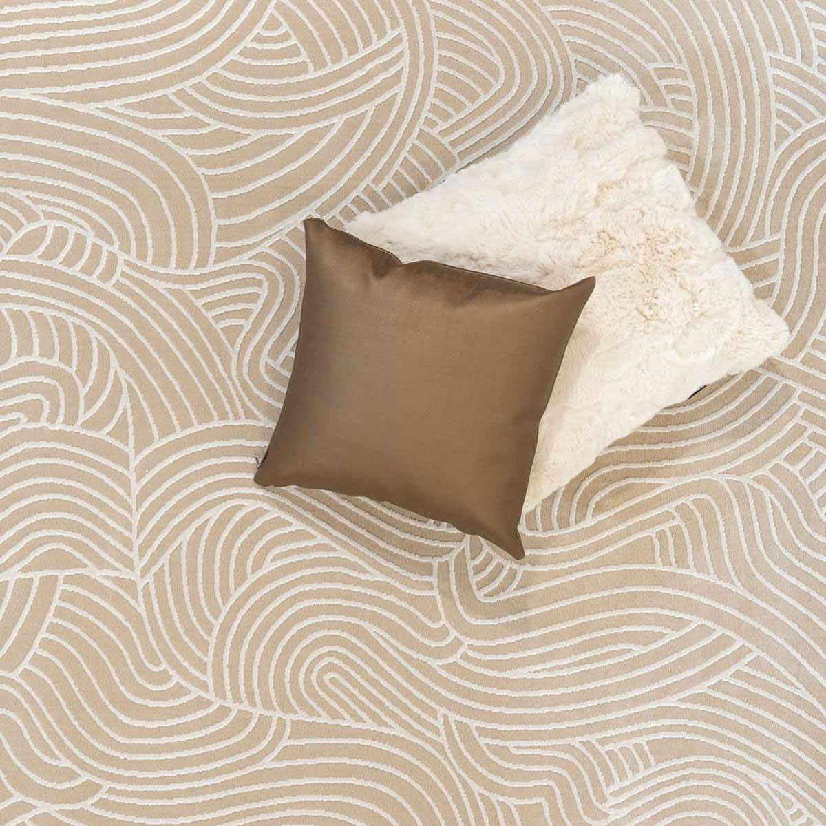 Χαλί Διαδρόμου (80X150) Ezzo Carolina E679A1W Beige Home Χαλιά Διάδρομοι Spitishop