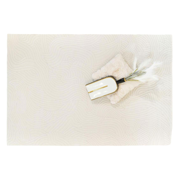 Χαλί Διαδρόμου (80x150) Ezzo Carolina E679A1W Cream