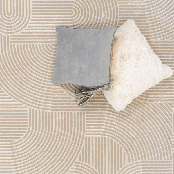 Χαλί Διαδρόμου (80x150) Ezzo Carolina E682A1W Cream