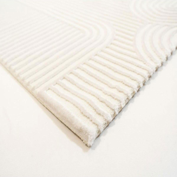 Χαλί Διαδρόμου (80x150) Ezzo Carolina E682B1W Cream