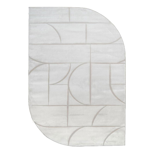 Χαλί Διαδρόμου (80x150) Ezzo Forma E460A2A Light Grey