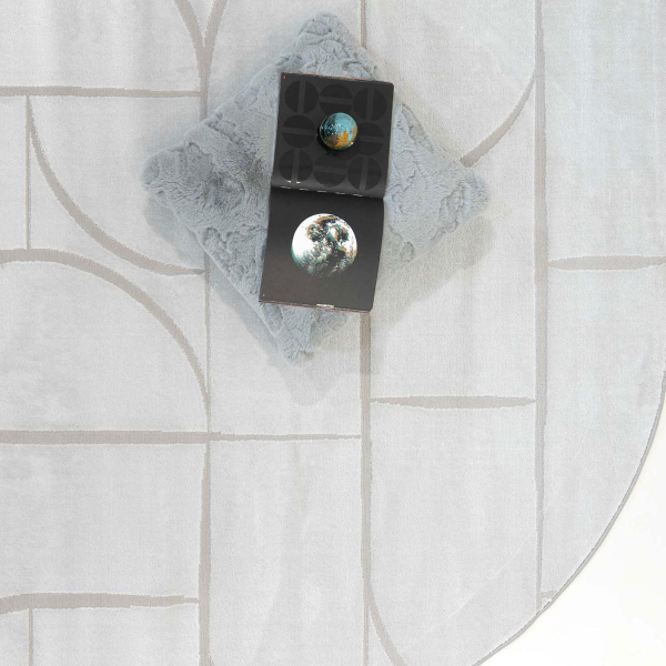 Χαλί Διαδρόμου (80x150) Ezzo Forma E460A2A Light Grey