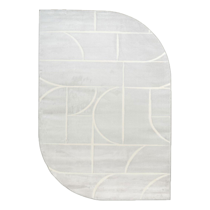 Χαλί (133x190) Ezzo Forma E460B2A Light Grey