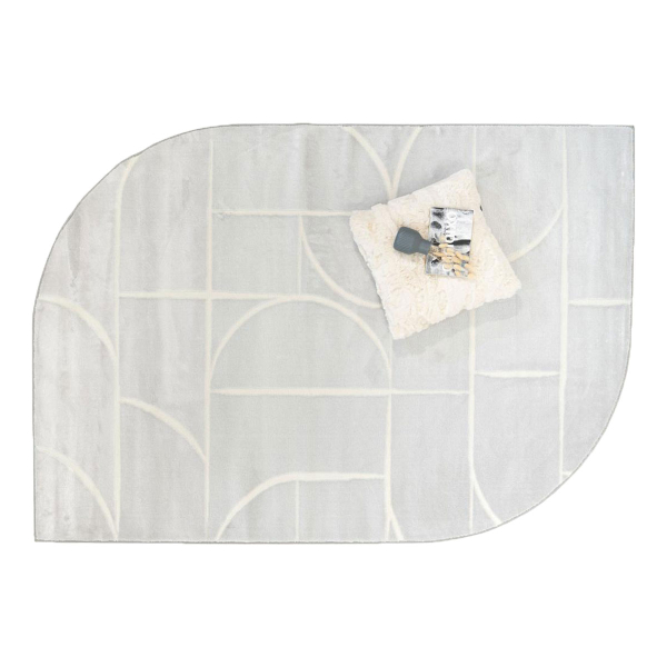 Χαλί (160x230) Ezzo Forma E460B2A Light Grey